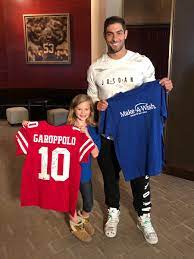 Salary/income $27.5 million per year (jimmy garoppolo salary/income). Jimmy Garoppolo Jimmyg 10 Twitter