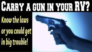 If the first trailer is a gooseneck or 5th wheel connection, the first trailer must be equipped with brakes, and the second trailer must be equipped with safety chains. Carry A Gun In Your Rv Avoid Trouble Watch This Youtube