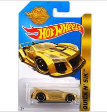 Luxury Gold Hotwheels Fashion Color For Present And Collector Diecast Model Cars Toy Car Car Model