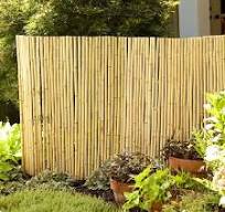 Vigoro 4 ft. H x 6 ft. W Natural Bamboo Fence 4477417 - The ...