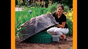 Real pretty septic tank lid covers. Decorative Septic Tank Cover Rock Dekorra Model 111 Fake Rock Cover Youtube