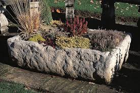 Alpine Trough Large Garden Stone Planter Gardensite Co Uk