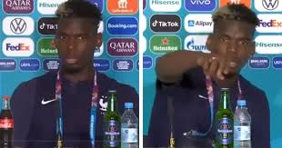 Manchester united midfielder paul pogba has created a viral moment after deciding to move aside a bottle of heineken beer after france kicked off their euro 2020 campaign with a victory over germany. Pogba Legt Heineken Bierflasche In Frankreichs Pressekonferenz Nach Dem Sieg Vs Deutschland Weg