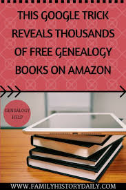 Genealogy On Amazon For Free Scrapbooktricksandtips
