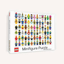 Lego Minifigure Jigsaw Puzzle Moore Wilson S