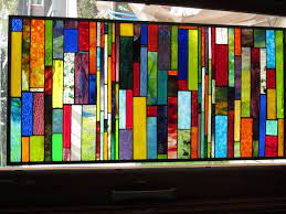 When people think of a stained glass window panel, they generally envision an old mansion or a church window. Stained Glass Panel Window Diversity Custom Ordered 765 00 Via Etsy Stained Glass Window Film Modern Stained Glass Faux Stained Glass