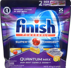 Read even more reviews of finish gelpacs dishwasher detergent, with some of them a bit more positive than previous reviews, but quickly beckey has shared her review of finish gelpacs with me. Finish Powerball Quantum Max Lemon Dishwasher Detergent Tablets 25 Ct City Market