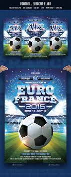 Football Euro Cup Flyer Sport Poster Design Sport Poster Football Euro