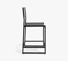 The height range is 24 to 32 inches (a good range for either kitchen counter or bar). Hardy Leather Bar Counter Stools Pottery Barn