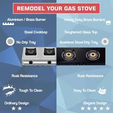 A gas stove with three burners is a gas stove that is suitable for a family with more members and also for a family with fewer members. Lakshmi Genune Color Full Glass 3 Burner Lpg Gas Stove With Glass Top Full Steel Body Price In India Buy Lakshmi Genune Color Full Glass 3 Burner Lpg Gas Stove