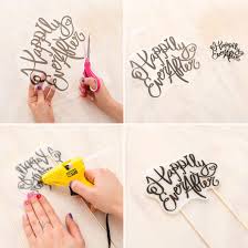 3 Ways To Decorate Your Wedding Dessert Table For Less Than 75 Diy Cake Topper Diy Cake Topper Birthday Birthday Cake Toppers