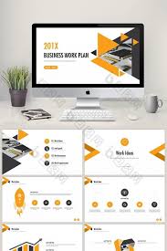Flat Work Plan Marketing Planning Ppt Template Powerpoint Pptx Free Download Pikbest Powerpoint Template Free Powerpoint Presentation Templates