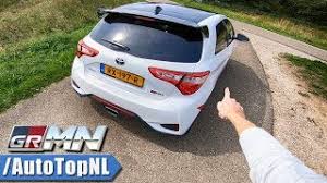 Fun runs deep in this family. Toyota Yaris Grmn Review Pov Test Drive On Autoban Road By Autotopnl Youtube
