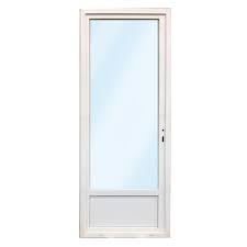 Fenêtre pvc au meilleur prix. Porte Fenetre Pvc 1 Vantail Droit 215x90 Materiauxnet Com
