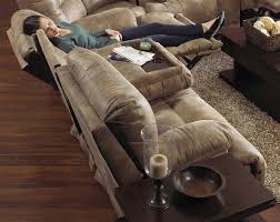 Free shipping on orders of $35+ and save 5% every day with your target redcard. Voyager Lay Flat Reclining Sofa With Drop Down Table In Brandy Fabric By Catnapper 43845