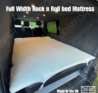 Campervan Mattress RIB, Rock n Roll Bed VW Seat Bed Memory ...