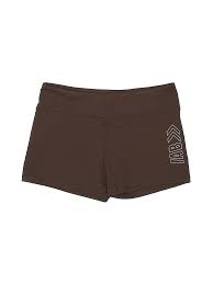 Details About Iab Mfg Women Brown Athletic Shorts 8