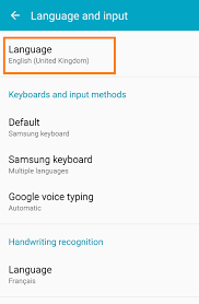 Samsung Galaxy S6 S6 Edge How To Change Language