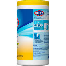 Please ask alexa , order clorox disinfection. Clorox 75 Count Crisp Lemon Scent Bleach Free Disinfecting Wipes 4460001628 The Home Depot