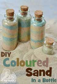 Sand In A Bottle So Simple And So Fun - Mother Natured Diy Colored Sand Sand Art Bottles Colored Sand