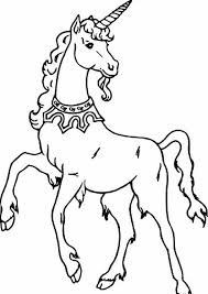 Grande Unicorno Disegno Da Stampare E Da Colorare Nella Categoria