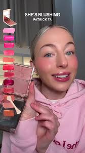 Exploring the Gorgeous Shades of Patrick Ta Blush Filter