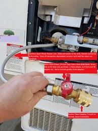 Easy Rv Water Heater Tank Drain And Flush Truck Camper Magazine