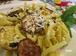 Pasta con zucchine e ricotta. Pasta Con La Zucchina Fritta E La Ricotta Salata Blog