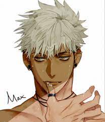 White gray silver hair anime characters quiz by ansatsu11 anime picture original ehrrr long hair single tall image looking at viewer fringe open dark skin white hair male solo page 12 zerochan anime image board white hair anime characters are often intelligent as well, such as near from. White Hair Dark Skin Anime Guy Novocom Top