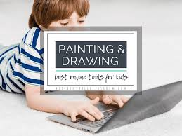 These online art classes for kids linked below will give them a place to start, some structure, some concept, and some instruction. Best Online Drawing And Online Painting Tools For Kids The Kitchen Table Classroom