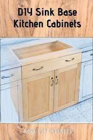25 Easy Diy Kitchen Cabinets With Free Step By Step Plans Diy Kitchen Cabinets Kitchen Sink Diy Diy Kitchen Sink Cabinet