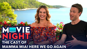 The film stars william fichtner, katie holmes, jay mohr, sarah polley, and scott wolf and features taye diggs, breckin meyer, timothy olyphant, desmond askew, jane krakowski, j. The Cast Of Mamma Mia Here We Go Again Movie Night Youtube