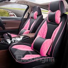 Dynamic 3d Shape Sports Style Leather Universal Fit Car Seat Covers Car Seats Fit Car Girly Car Accessories