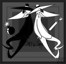 Black And White Spy Cartoon Spy Vs Spy Wallpaper Hd T R L Friendship Tattoos Comic Art Graffiti Alphabet