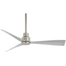Its beautiful metallic body and blades also give an edgy, modern aesthetic to your living or working space. Minka Aire Ceiling Fans Nickel Tones Lighting Kitchens And Baths By Briggs Grand Island Lenexa Lincoln Omaha Sioux City