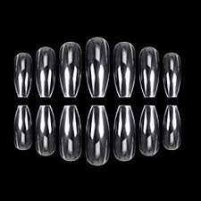 Choose from a wide range of diy nail tips and buy quality items at attractive prices. Amazon Com Ecbasket 500pcs Coffin Nails Clear Ballerina Nail Tips Acrylic Nails Full Cover False Artificial Nails 10 Sizes For Nail Salon Or Diy Nail Art At Home Beauty