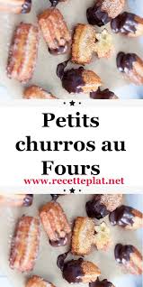 Petits Churros Au Fours Churros Au Four Recettes De Cuisine Recette Churros
