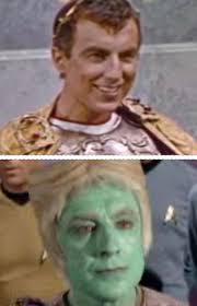 The fabulous character actor Jay Robinson, superbly playing a deranged  Caligula in 'The Robe' (1953) and Petri in S3 E13 'Elaan Of Troyius'  (1968). He lived long and prospered 🖖🏻❤️