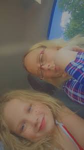 Happy 10th birthday to my baby girl Elisa Corson . You are definitely my  mini me me. Mom loves you and I hope you have a wonderful day beautiful  stop growing