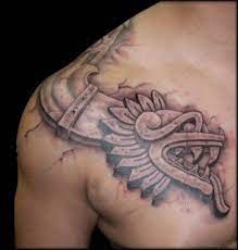 78 Best Aztec Tattoos Design On Shoulder