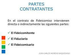 Qué es el fideicomiso civil, cómo se constituye, qué partes la integran y cuándo se extingue. Partes Contratantesen El Contrato De Fideicomiso Intervienendirecta O Indirectamente Las Siguientes Partes El Fi Fails