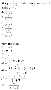 18+ contoh soal turunan tingkat tinggi dan pembahasannya. 12 Contoh Soal Turunan Dan Jawabannya Kumpulan Contoh Soal