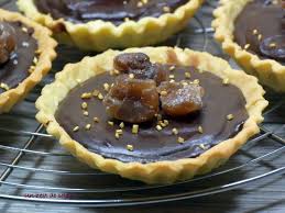 Tartelette A La Creme De Marron Et Chocolat Recette Ptitchef Recette Alimentation Recette Dessert Creme De Marron