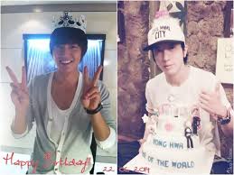 On June 22 Two Of The Most Prominent Male Idols In Korean Entertainment Jung Yong Hwa Of Cnblue And Lee Min Ho Celebr Korean Entertainment Cnblue Lee Min Ho