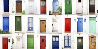 I absolutely love neutral colors because they are so flexible. 15 Statement Doors