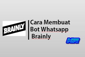 Devid irham maret 31, 2015. Cara Membuat Bot Whatsapp Brainly Dan Cara Menggunakannya Kumpulan Remaja
