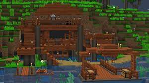 Fill in the second from the top layer of the hole. Nice Lake House I Built In Survial Not As Good Compared To Other Builds On Here But For Me This Is Amazing Minecraft