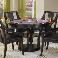 Home Styles Rio Vista Reversible Game Table In Espresso Nice Looking Compact Poker For Four With A Flip Top Home Styles Home Dining Table