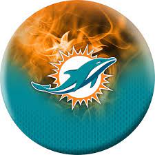 Miami Dolphins Nfl On Fire Undrilled Bowling Ball Miami Dolphins Wallpaper Miami Dolphins Dolphins