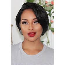 Competitive jet black 01# human hair wigs online, mobile gamiss offers you short side bang fluffy curly human hair wig at $58.83, we also offer wholesale service. Short Pixie Cut Indian Human Hair Bob Wig Michelle003 Wowafrican Com